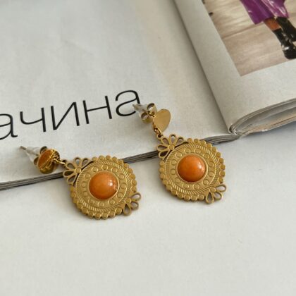 Minđuše Orange Style (3.20 cm)