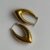 Asimetrične Minđuše Gold (3.50 cm)