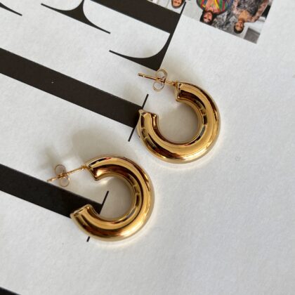 Minđuše Oval Glam 2,5 cm
