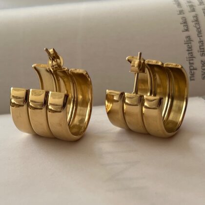 Minđuše Aria Gold (2 cm)