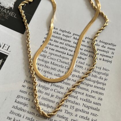 Dvoslojna Ogrlica Vintage