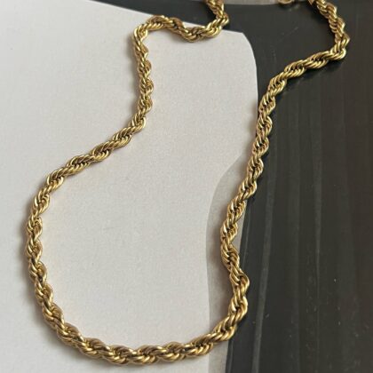 Ogrlica Twist (45 cm, 6 mm)