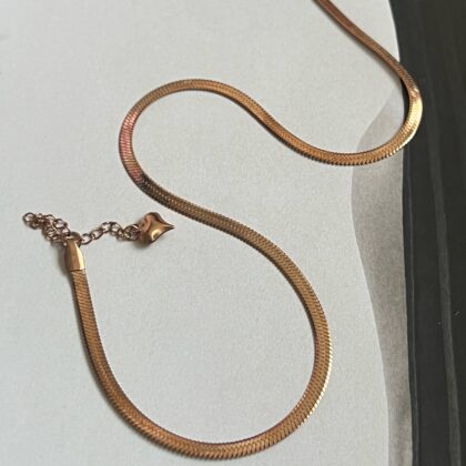 Snake Ogrlica Rose-Gold