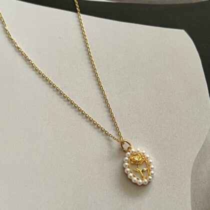 Ogrlica Rose Pearl