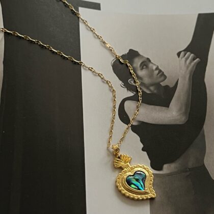Ogrlice Blue Heart