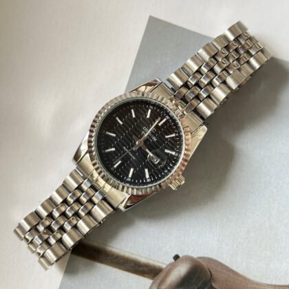 Ženski Sat Luxurie Silver Black