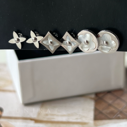 Set Minđuša Lux Silver