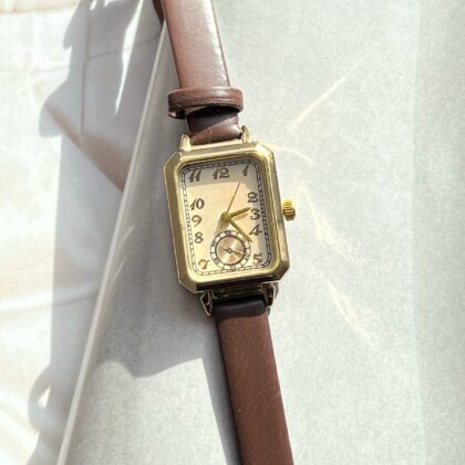 Ženski Sat Leather Brown