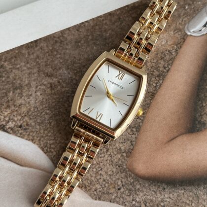 Ženski Sat Retro Classic Gold