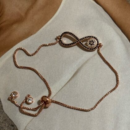 Narukvica Infinity Rose Gold