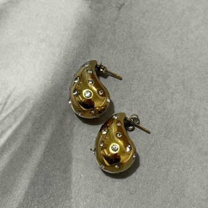 Minđuše Bottega Pearl - Mesing