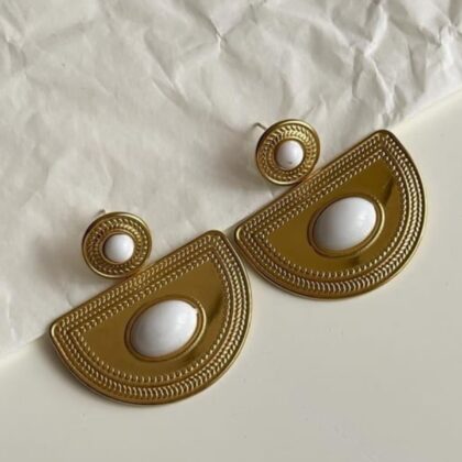 Minđuše Vintage Gold (4 cm)