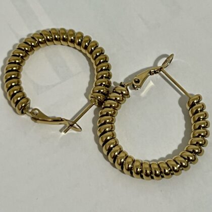 Minđuše Oval Vintage (3 cm)
