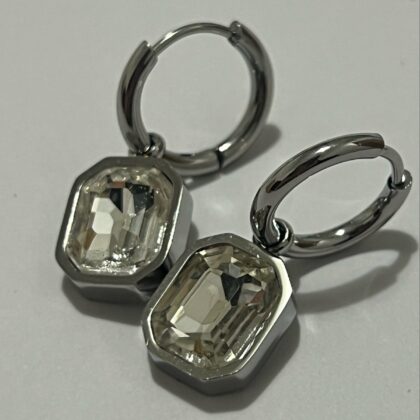 Minđuše Elegant Silver (2.70 cm)