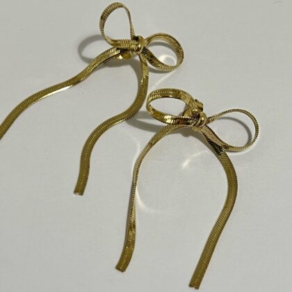 Minđuše Bow Glow (5.40 cm)
