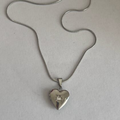 Ogrlica Medallion Heart Minimal