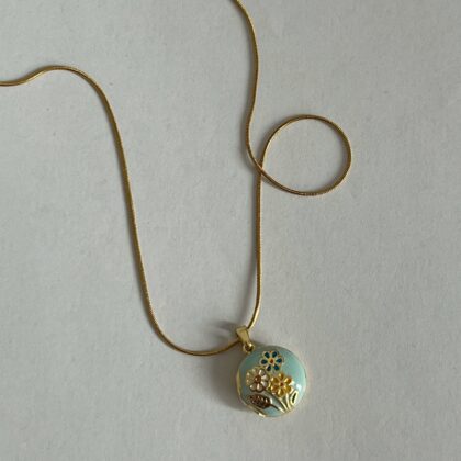 Ogrlica Medallion Flower