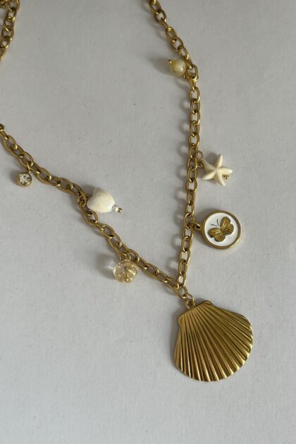 Ogrlica Shell Handmade